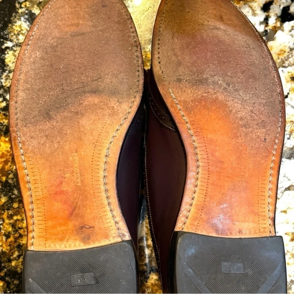 Burgundy Allen Edmonds 12AA‎ narrow men’s shoes